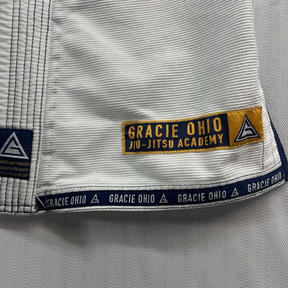 Gracie Custom Ohio Gi Gracie Ohio Jiu-Jitsu Academy Size W1 Top And 2 Bottoms - Picture 5 of 16